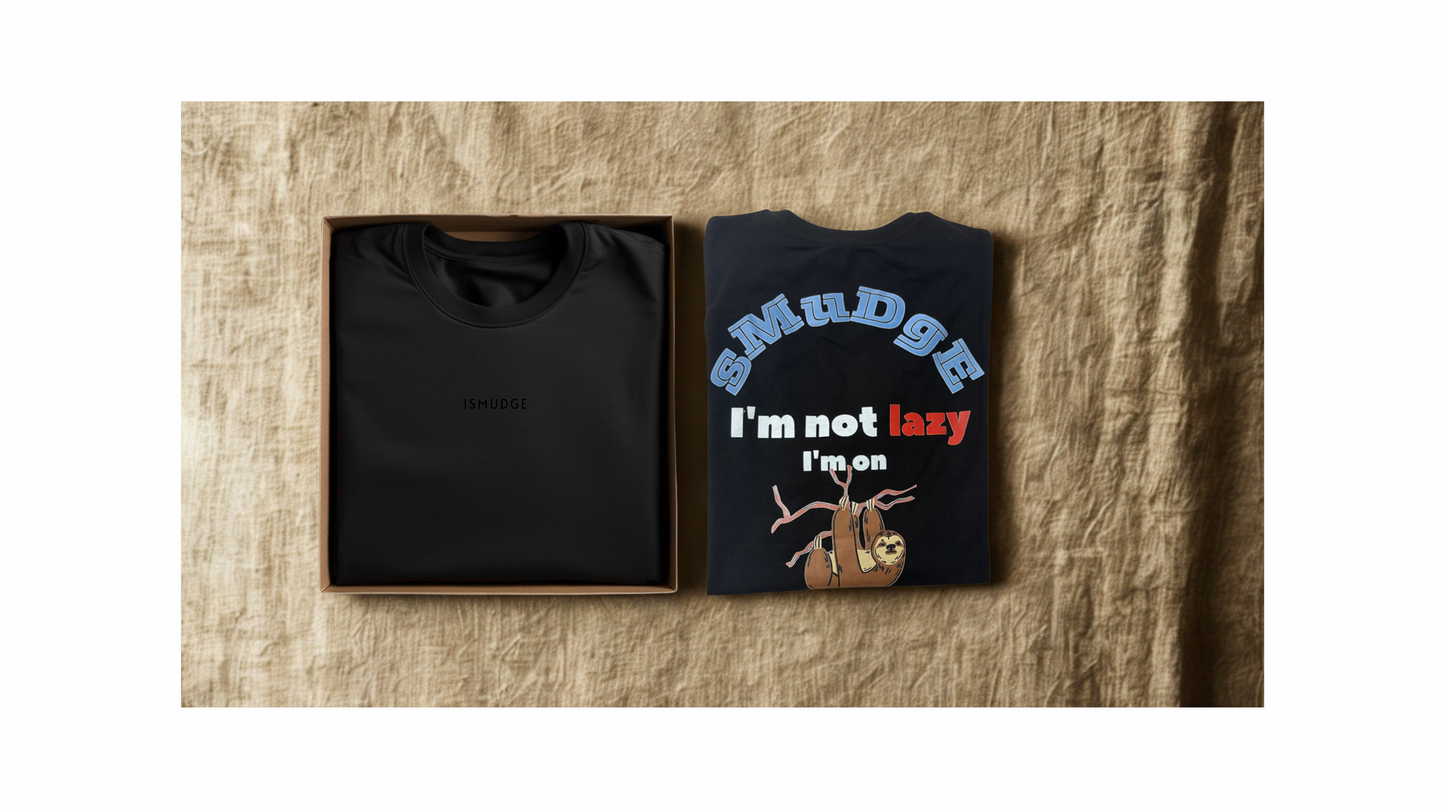iSmudge Club Oversized Energe Zave-Mode Tee