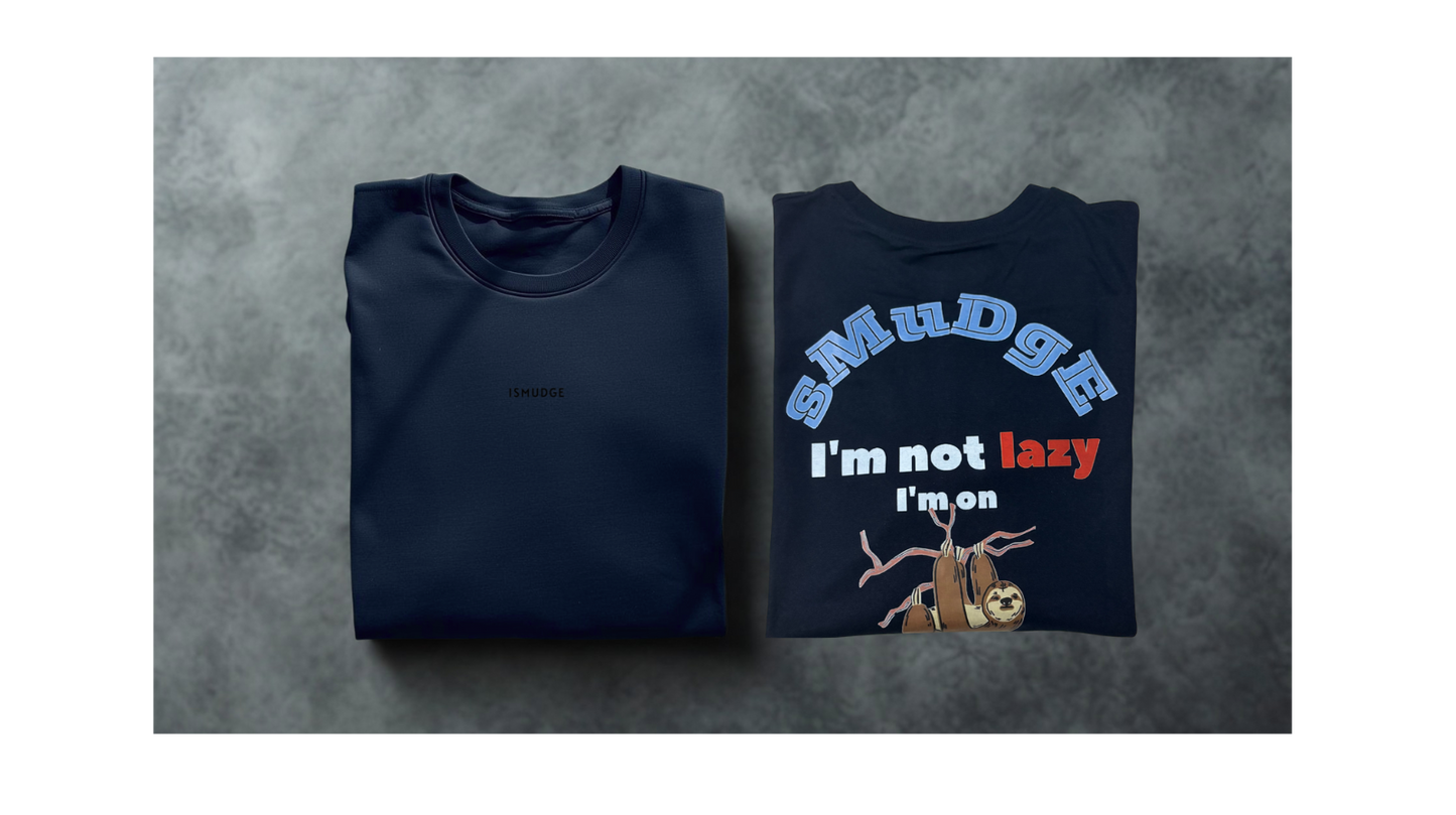 iSmudge Club Oversized Energe Zave-Mode Tee