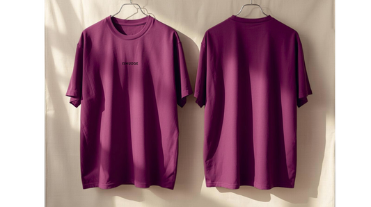 Vintage Oversized Solid Tee