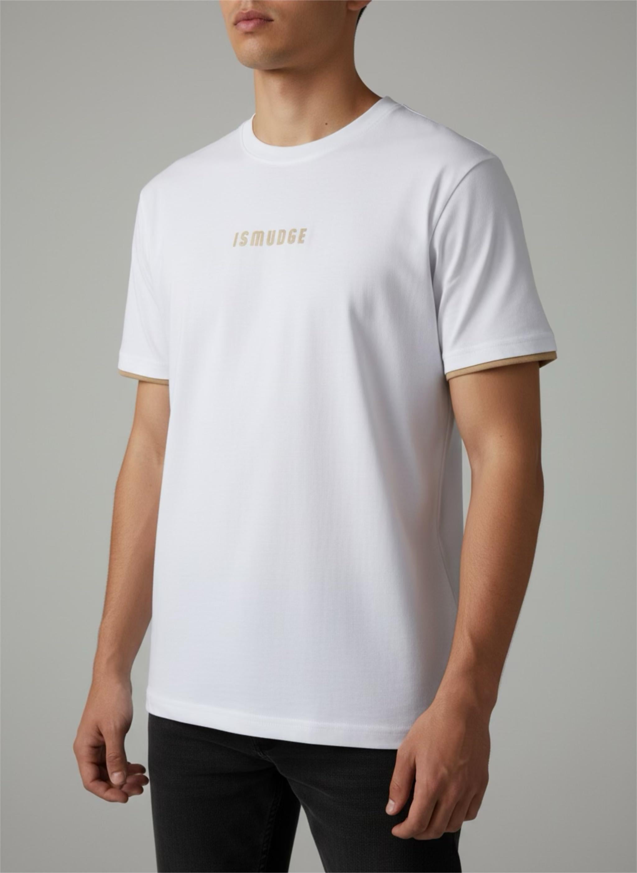 Ismudge White Oversize Tee