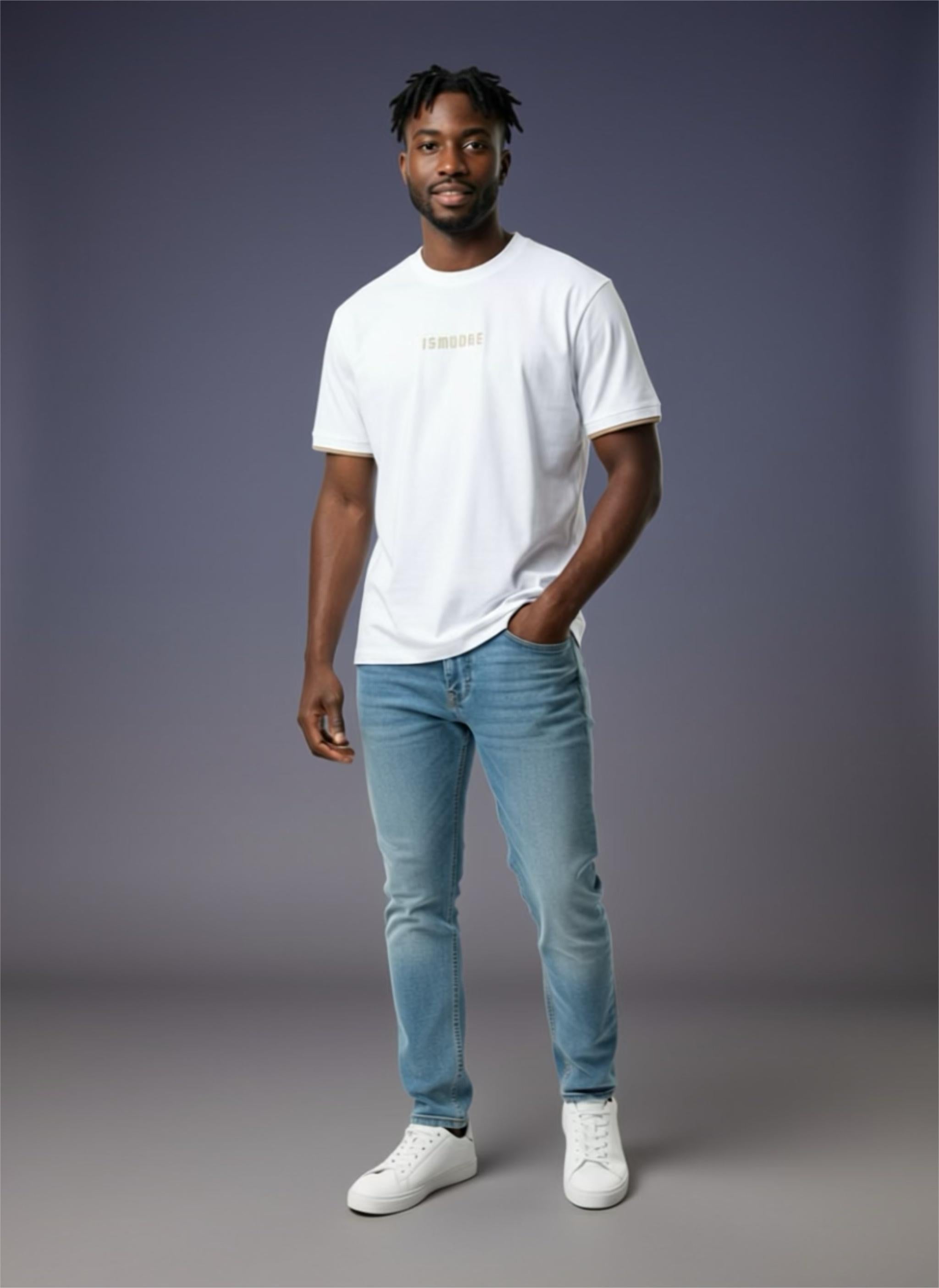 Ismudge White Oversize Tee