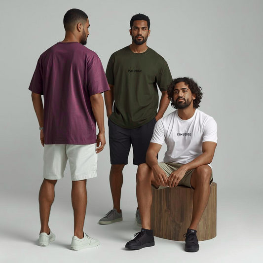 Vintage Oversized Solid Tee