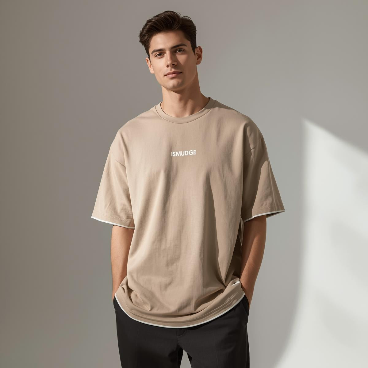 Ismudge Oversized Breeze Tees
