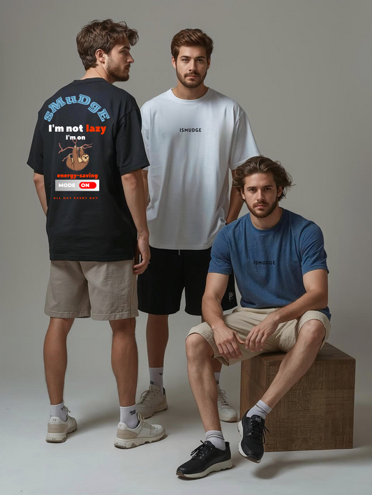 iSmudge Club Oversized Energe Zave-Mode Tee