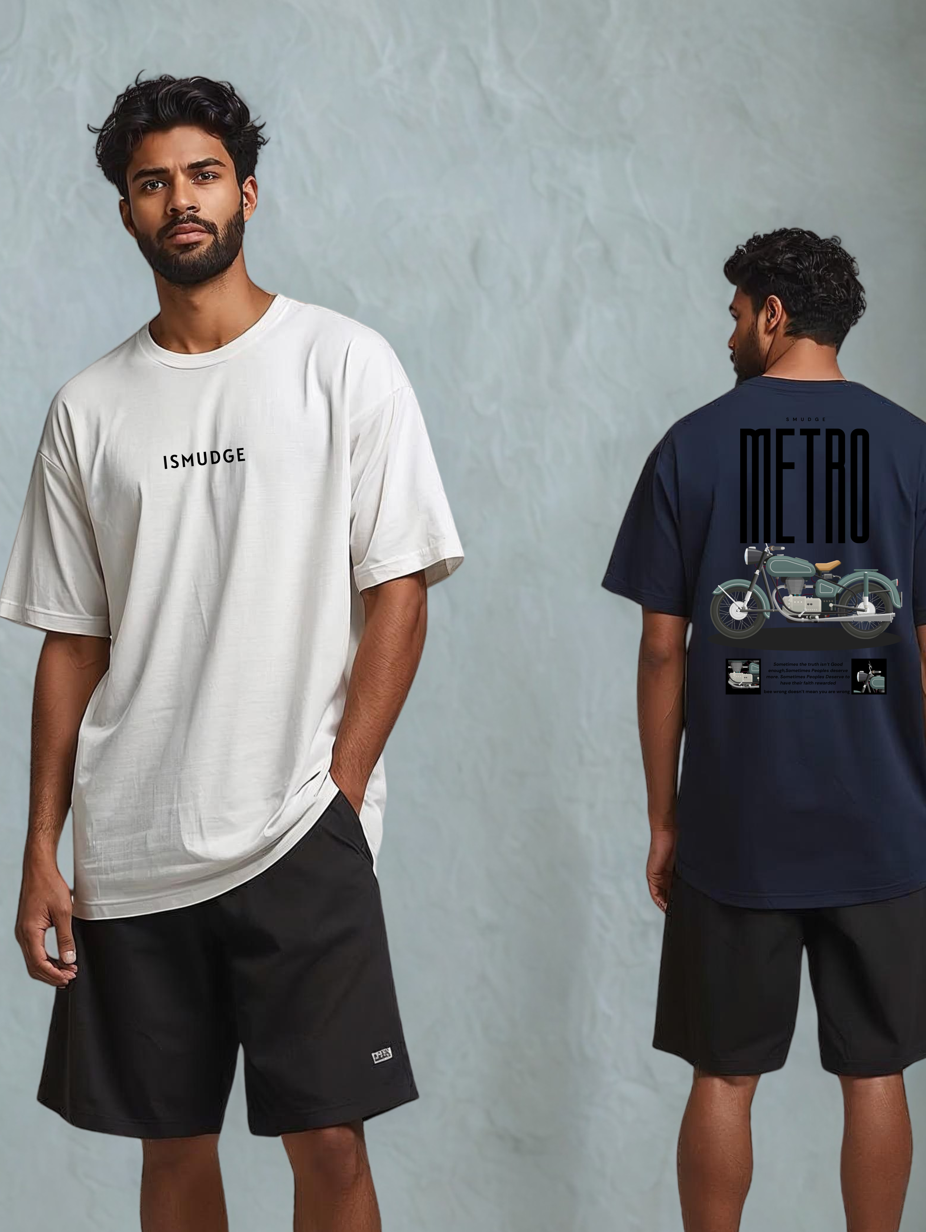 Metro Pulse Oversized  Tee